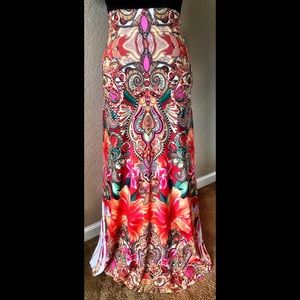 Crimson ivy skirt - large